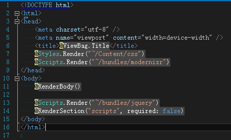 ASP.NET MVC中如何使用Bundle打包压缩js和css