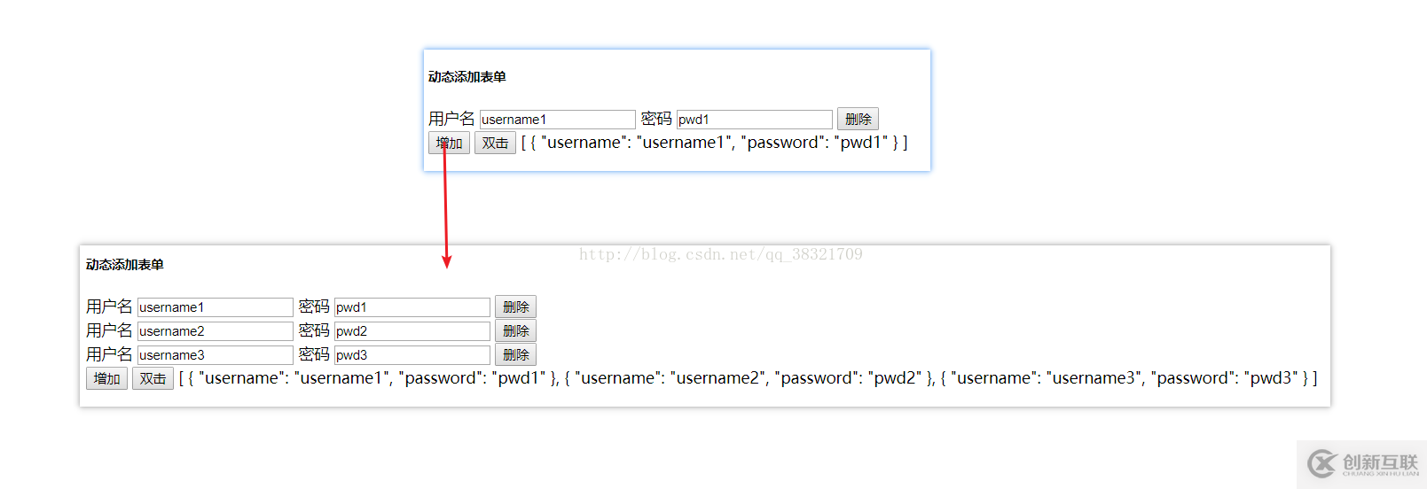 Angular4实现动态添加删除表单输入框功能