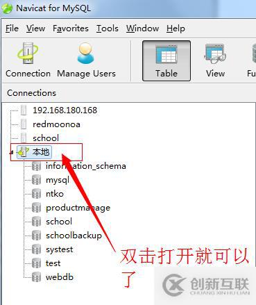 navicat连接mysql的方法