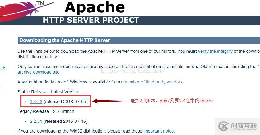 Windows7下PHP7运行环境搭建的方法