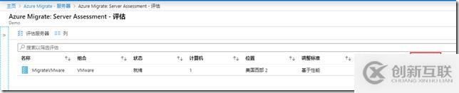 Azure Migrate评估VMware VM的步骤