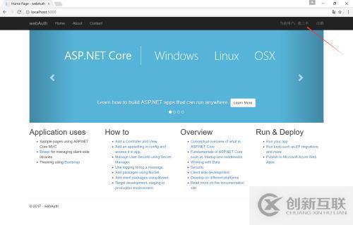 asp.net core web页面验证