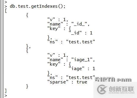 mongodb 索引相关
