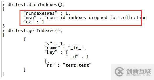 mongodb 索引相关