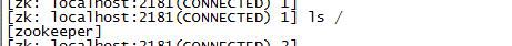 六、zookeeper常见的操作命令