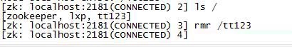六、zookeeper常见的操作命令