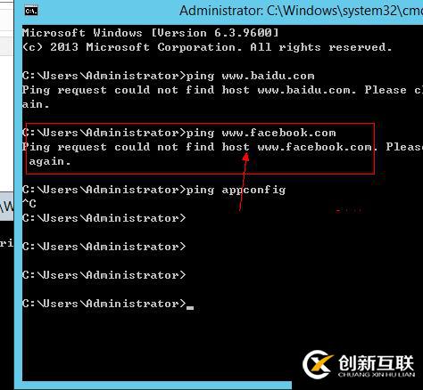 【奇葩的域名无法解析】windows server 本地出现