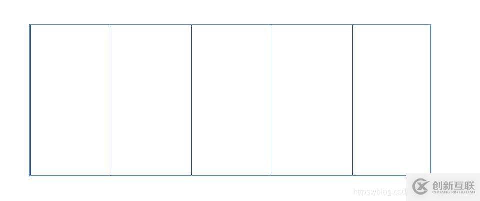 纯CSS如何实现图片百叶窗展示效果