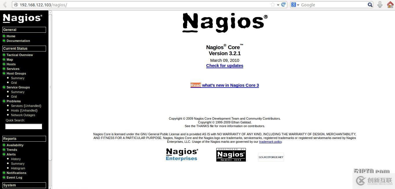 监控服务 nagios 安装配置