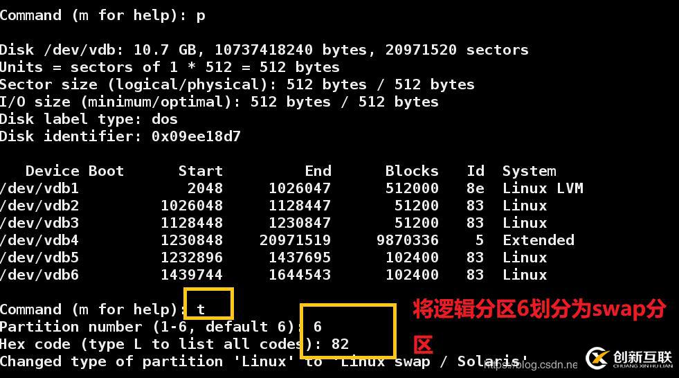 linux系统进行磁盘管理