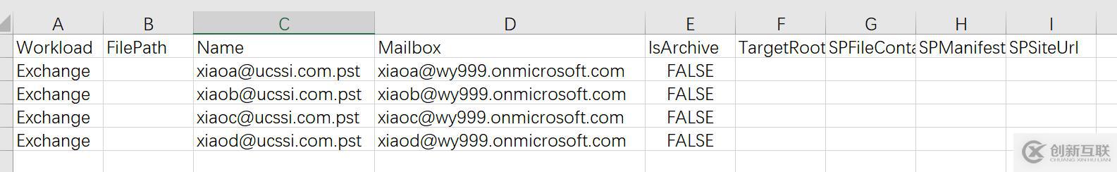 Office365跨订阅迁移邮箱-批量导入用户PST文件