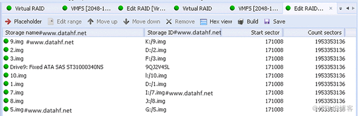 raid5阵列两块硬盘出现物理故障的数据恢复过程