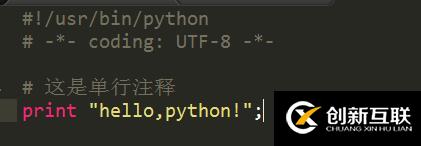 python怎么注释内容