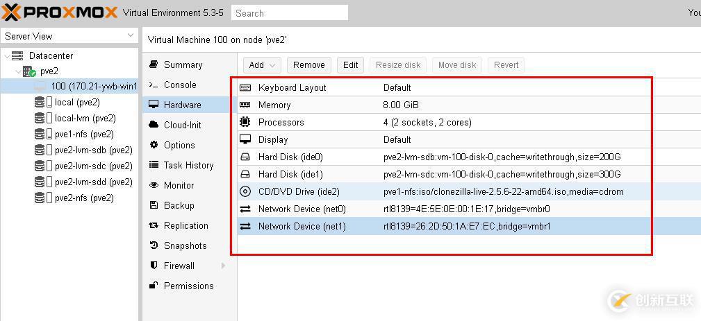 ProxmoxVE 之 V2V迁移（vmware->PVE）