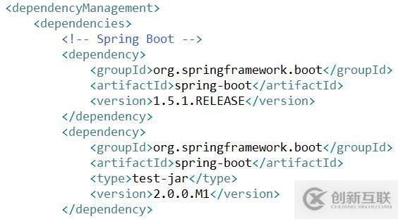 springboot中maven配置依赖的示例分析