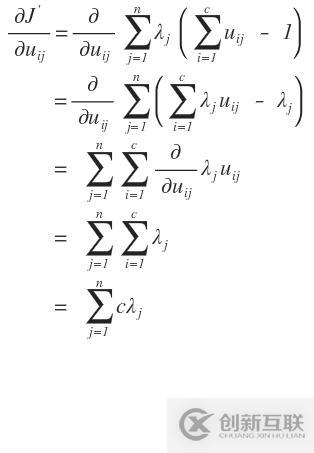 模糊c均值聚类和k-means聚类的数学原理