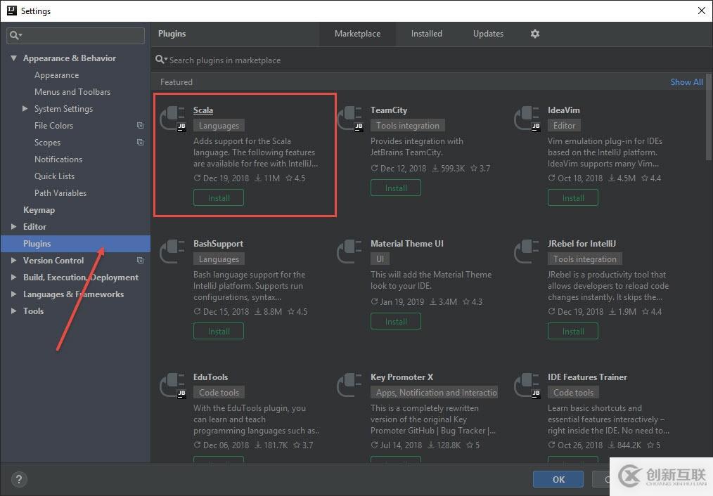 IntelliJ IDEA 安装 Scala 插件
