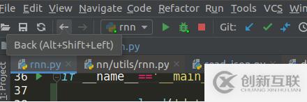 怎么在Pycharm中跳转回之前所在页面