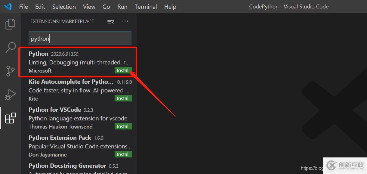 VSCode中如何安装和使用Python插件