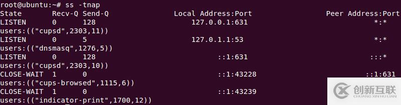 Linux中怎么利用ss命令检查网络连接