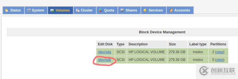 Openfiler怎么进行配置ISCSI Target及FC Target