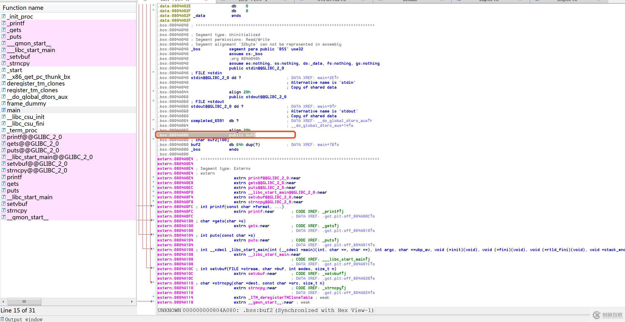 缓冲区溢出-基本ROP-ret2shellcode