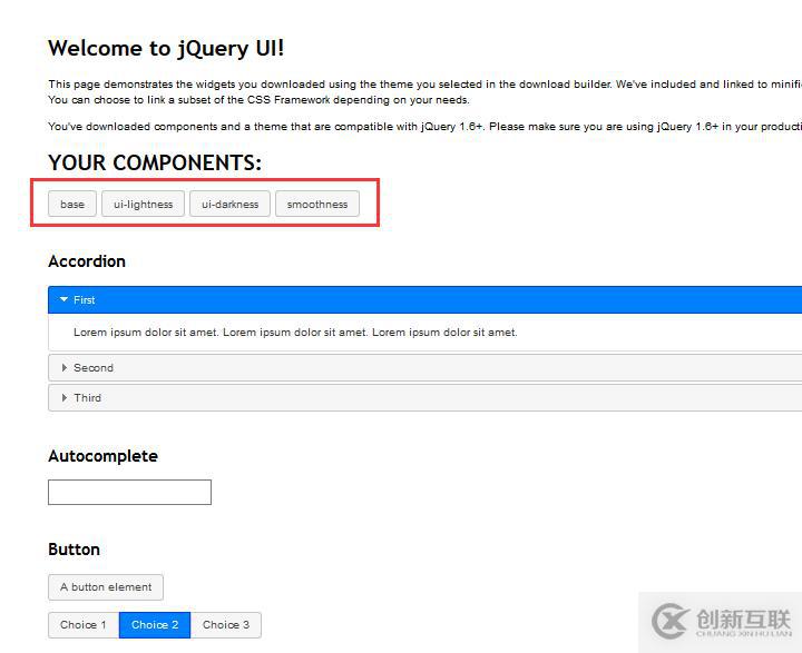 使用jQuery UI插件实现切换主题功能——经验小结