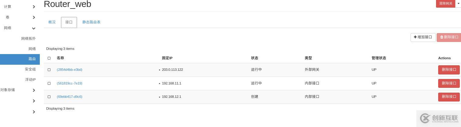 openstack中网络管理操作方法有哪些