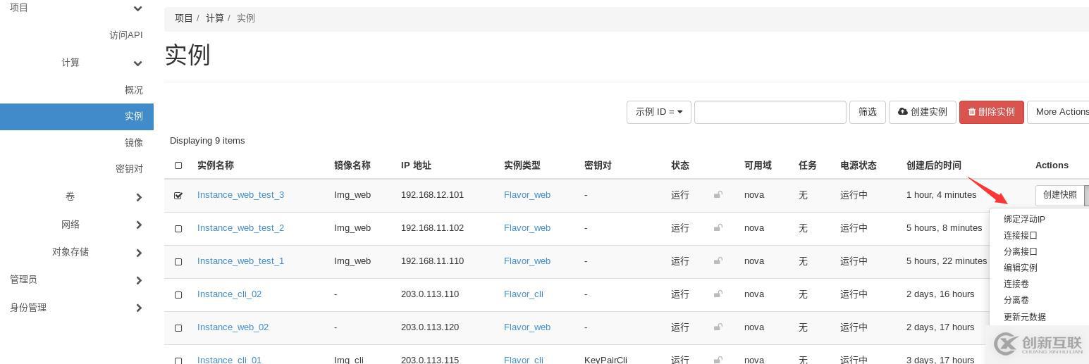 openstack中网络管理操作方法有哪些