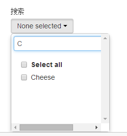 bootstrap中如何实现multiselect下拉列表功能