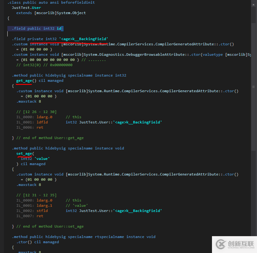 C#中字段、属性、只读、构造函数赋值、反射赋值的示例分析