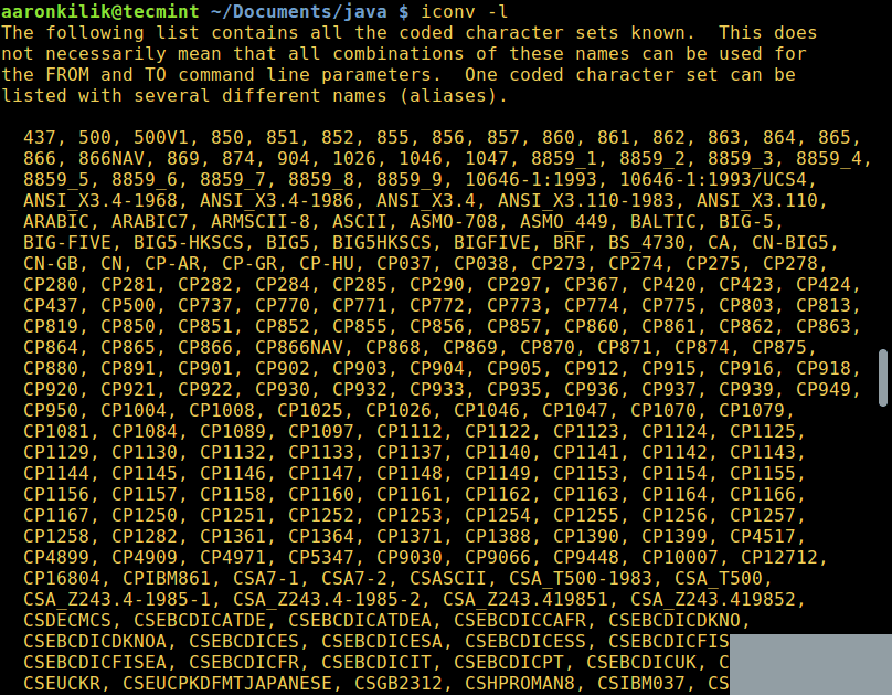 Linux 下如何将使用各种字符编码的文件转化为UTF-8编码