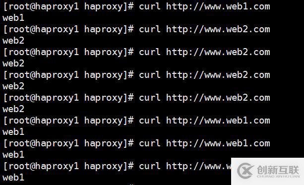 haproxy+keepalived实现web集群的高可用性