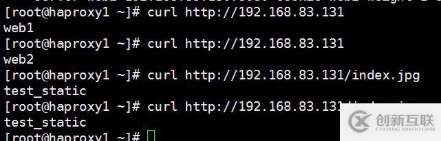 haproxy+keepalived实现web集群的高可用性
