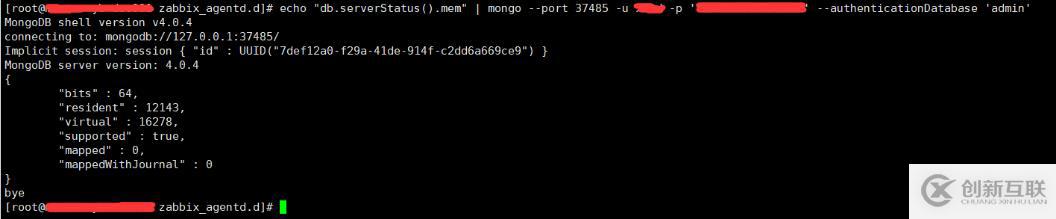 Zabbix3.4监控mongodb状态