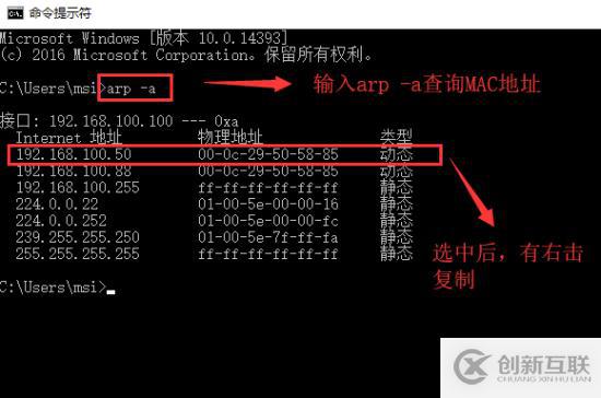 通过DHCP 实现虚拟机与虚拟机的互通