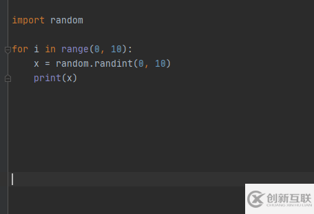 python随机产生一堆数字并输出的方法