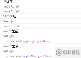 Vue.js的生命周期详细讲解