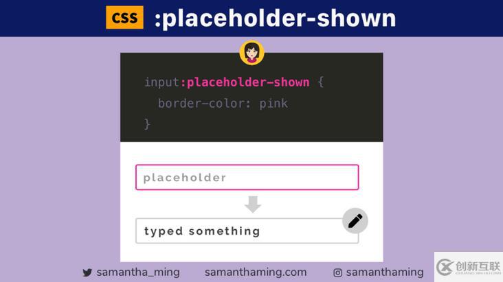 CSS中placeholder-shown的工作原理及应用