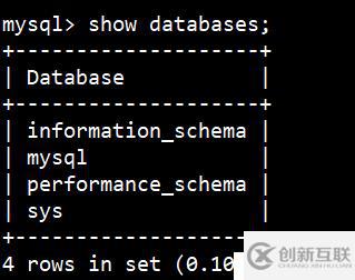 MySQL日常命令