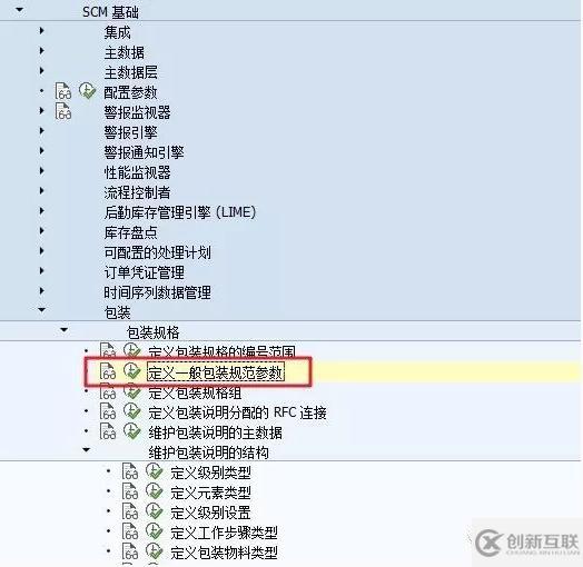 SAP EWM - 包装主数据 - 包装明细 -2