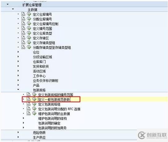 SAP EWM - 包装主数据 - 包装明细 -2