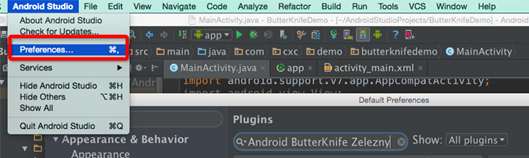 Android Studio中ButterKnife插件的安装与使用详解