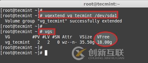 在Linux怎么扩增卷组、逻辑卷以及缩减逻辑卷LVM