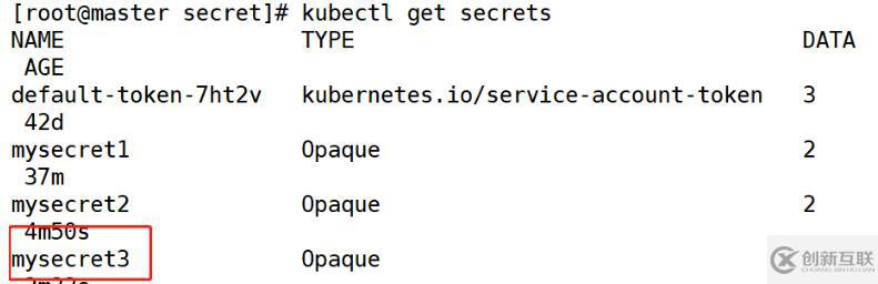 k8s的Secret（密文）和configmap（明文）的使
