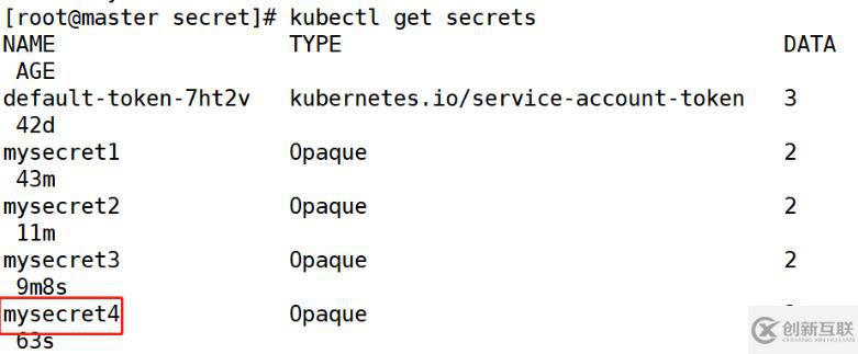 k8s的Secret（密文）和configmap（明文）的使