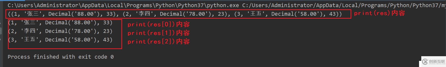 Python3 操作Mysql数据库