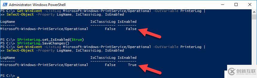 使用Powershell 统计Widnows打印服务器用户打印数量