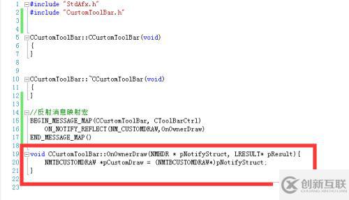 C++ MFC中添加自定义消息映射宏及添加消息响应函数