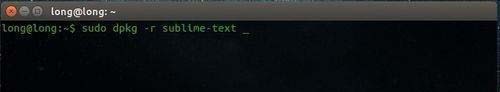 怎么在Ubuntu系统中卸载Sublime Text3